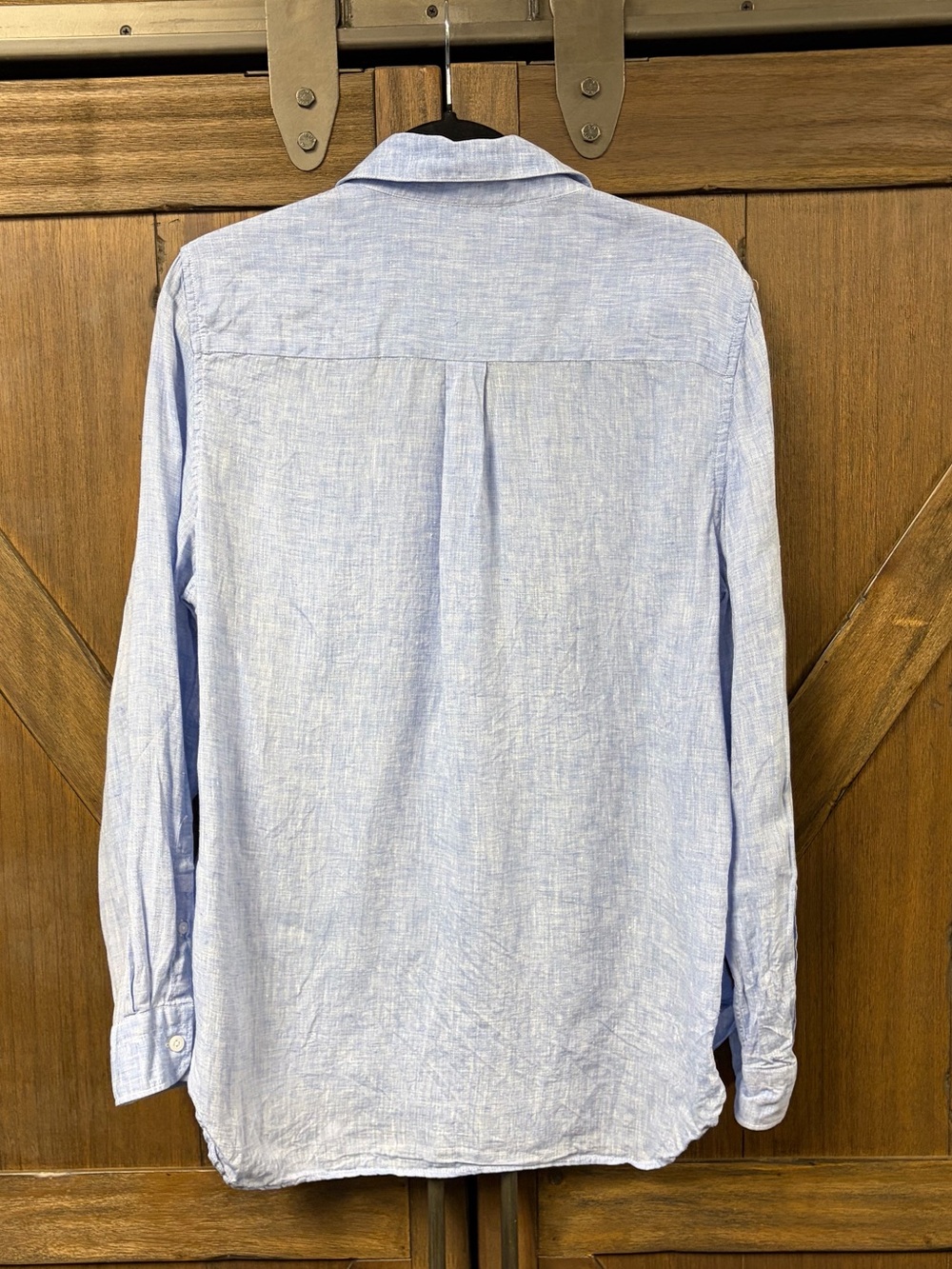 Reiss Belle Linen Button-Up Business Casual Lightweight Shirt Size 8 - Picture 5 of 9